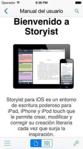 Translated Storyist user guide